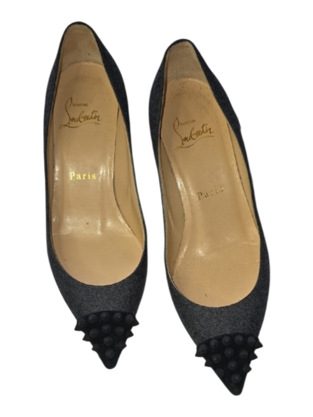 Christian Louboutin Gray Shoes